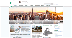 Desktop Screenshot of lafarge.at